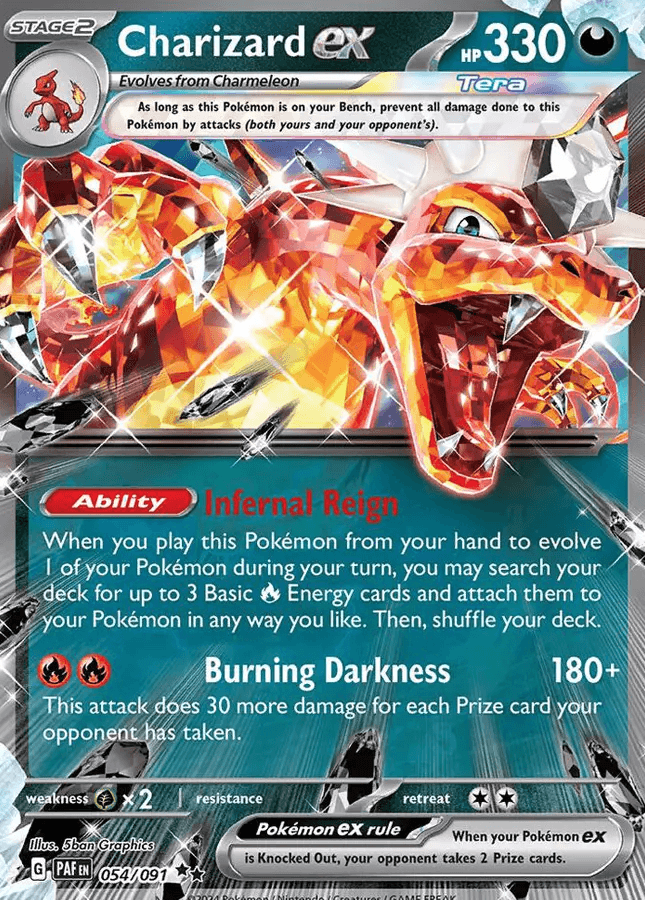 (PSA10)Charizard ex - 054/091